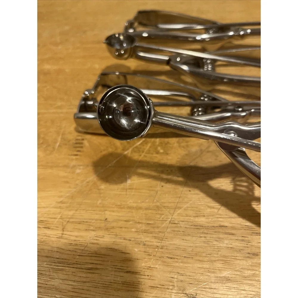 ½ Tbsp. Norpro Stainless Steel Spring Action Scoop Set Of 4 Fruit Baller‎